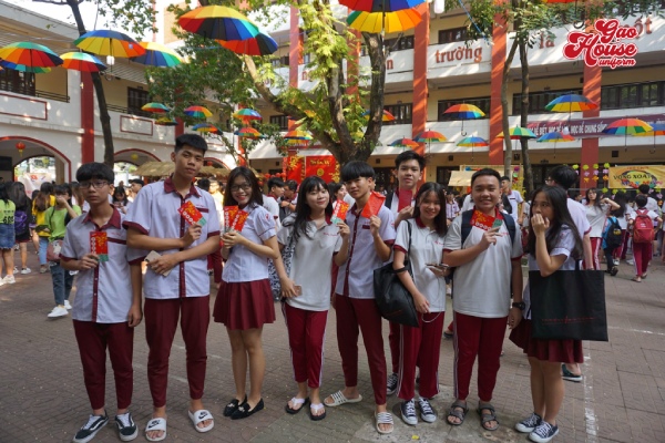 đồng phục trường ngô thời nhiệm đẹp