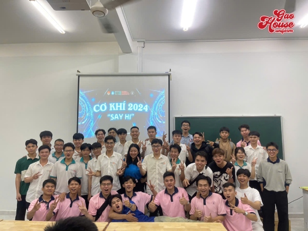 Đồng phục viện cơ khí trường UTH