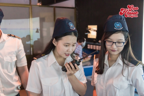 may áo đồng phục uth