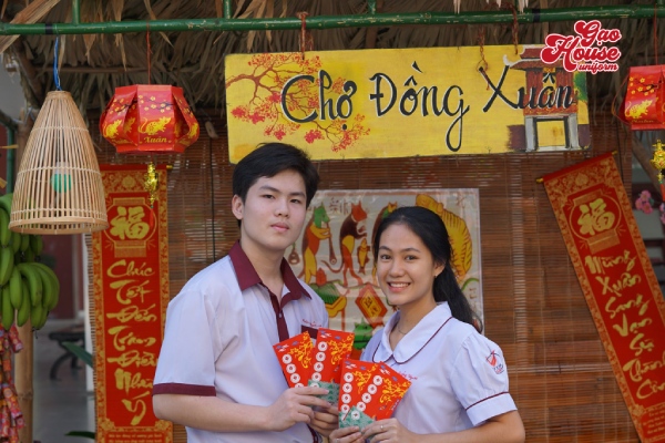 may đồng phục trường ngô thời nhiệm